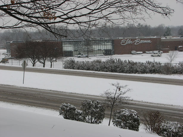 Middletown, Ohio Snow Jan 27, 2009