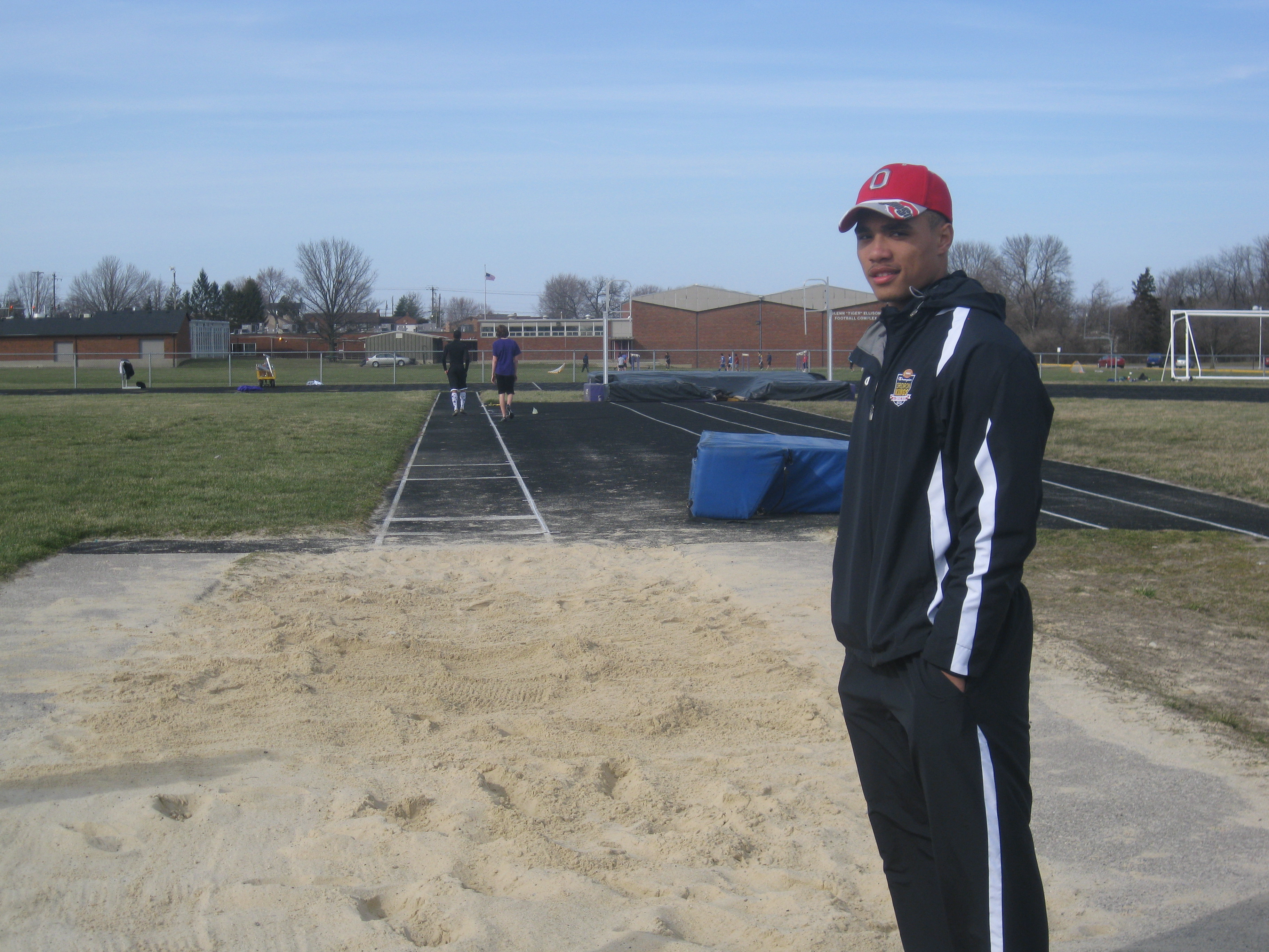 Middletown senior Jalin MArshall wants to defend his state championship in the Division I long jump. He also has a goal of winning state titles in the high jump and 100-meter dash.